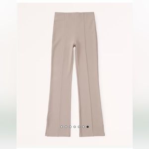 New with tag! Abercrombie Ponte Split-Hem Slim Flare Pant